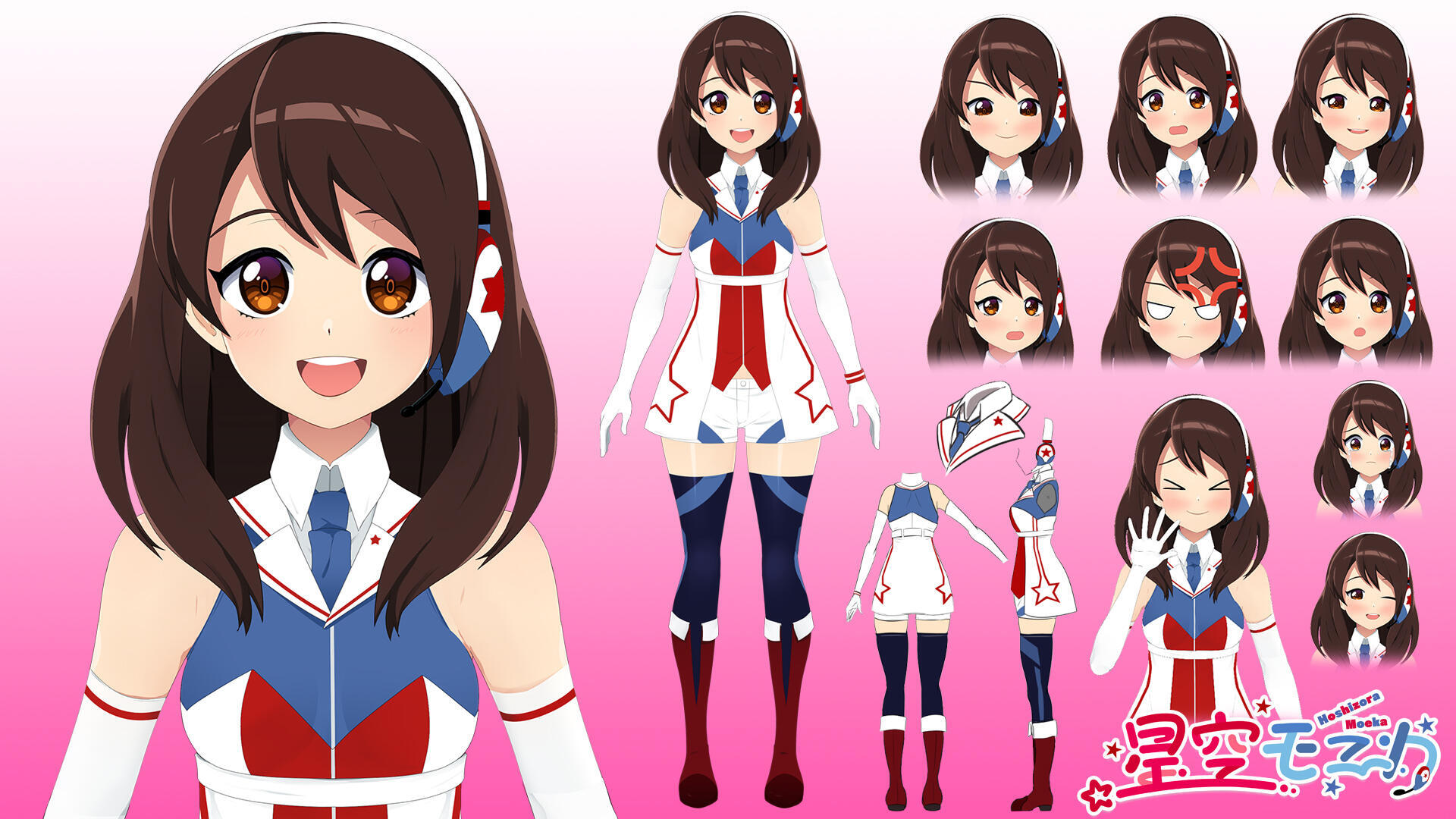 Moeka Hoshizora Reference Sheet